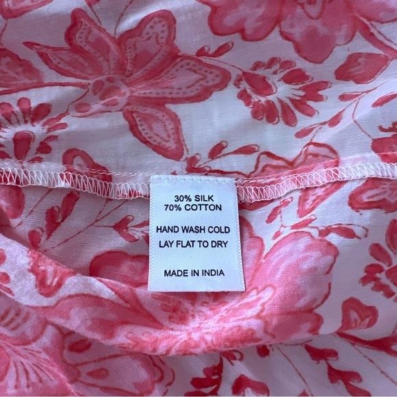 Alicia Bell Billowy Sleeve Silk Top in Floral Print - Picture 13 of 13